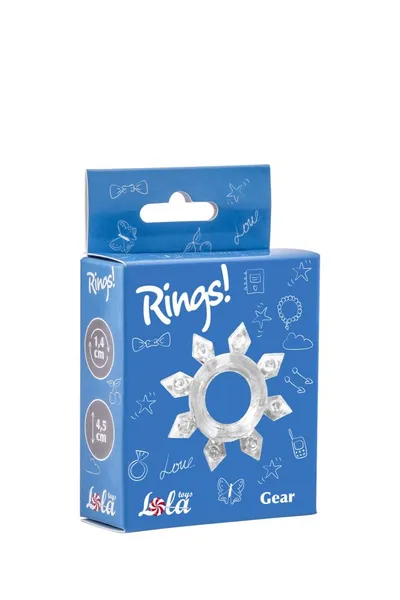 Rings Gear prozirni prsten za erekciju