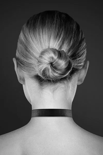 Choker sa bravom srce Collier PENDENTIF Coeur Noir