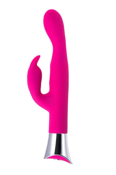 Jos Loli vibrator sa klitorisnim stimulatorom, flexibilna glava, silikon, ružičasta, 21,6 cm