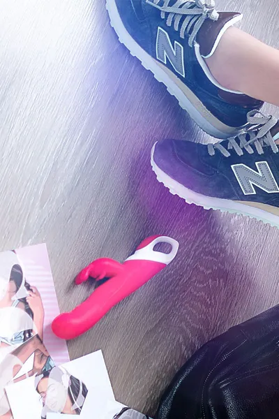 Jos Elli vibrator sa klitorisnim stimulatorom, zagrejan, silikon, roze, 21,5 cm