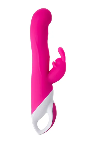 Jos Elli vibrator sa klitorisnim stimulatorom, zagrejan, silikon, roze, 21,5 cm