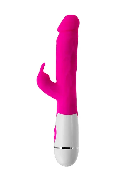 Nerealističnый vibrator TOYFA A-Igračke Mist, silikonski, roze, 25,4 cm
