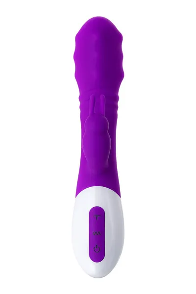 Jos tati klitoralni stimulans vibrator C sa pulsirajućim kuglicama, silikon, ljubičasta, 21,5 cm