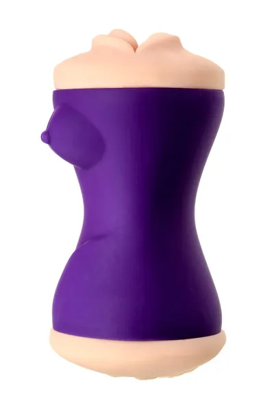 Masturbator dvostrani JOS YARA, TPR, telesni, 17,5 cm