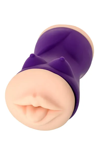 Masturbator dvostrani JOS YARA, TPR, telesni, 17,5 cm