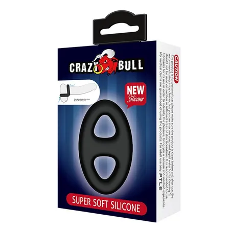 Prsten za erekciju Crazi Bull Super Soft Double bi-210184