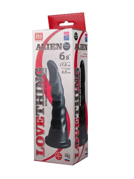 Glavčina Analni Alien, l 175 mm, d 35 mm boja crna umetnost. 130304