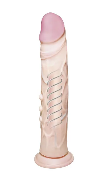 Dildo bez skrotuma na usisnoj čaši F line - 23 cm.