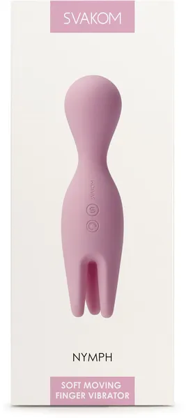 Nimph Pink univerzalni vibracioni stimulator igrivim pokretnim tentaklima SVAKOM Nymph Soft Moving