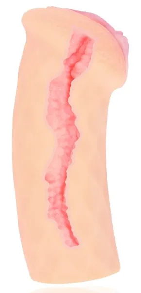 Masturbator vagina sa dvostrukim slojem materijala Elegance 007D