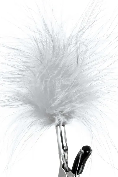 Stezaljke za bradavice Toifa Theatre, metal sa puhom