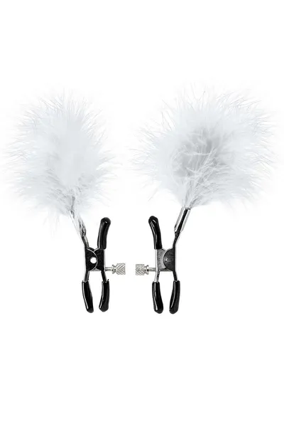 Stezaljke za bradavice Toifa Theatre, metal sa puhom