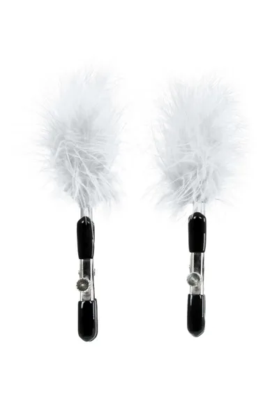 Stezaljke za bradavice Toifa Theatre, metal sa puhom