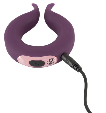 Multifunkcionalni vibrator za parove u obliku prstena on