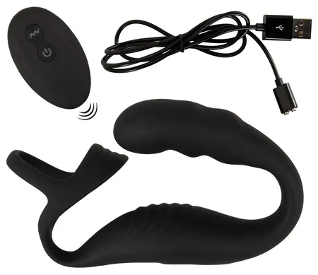 Stimulator prostate i perineuma sa prstenom na penisu 540228ON