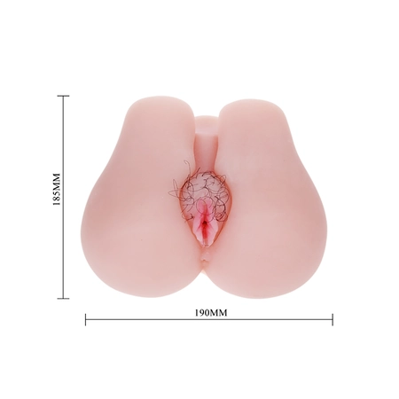 Masturbator sa vaginom i zadnjicom sa vibracijama Readhed Minx BM-009113