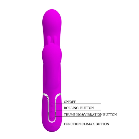Vibrator zec sa analnom stimulacijom Pretti Love