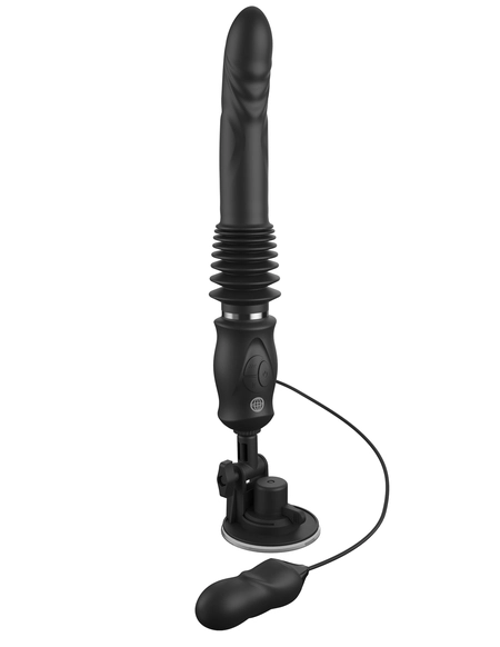 Vibrator na usisnoj čaši sa funkcijom penetracije