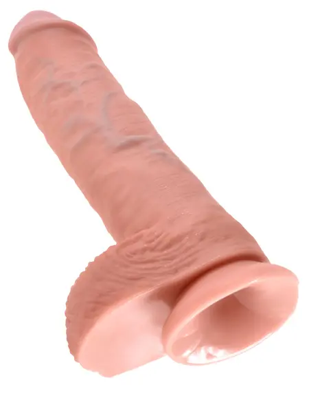 Dildo King Cock 10  član sa kuglicama - Flesh Pipedream 550921pd