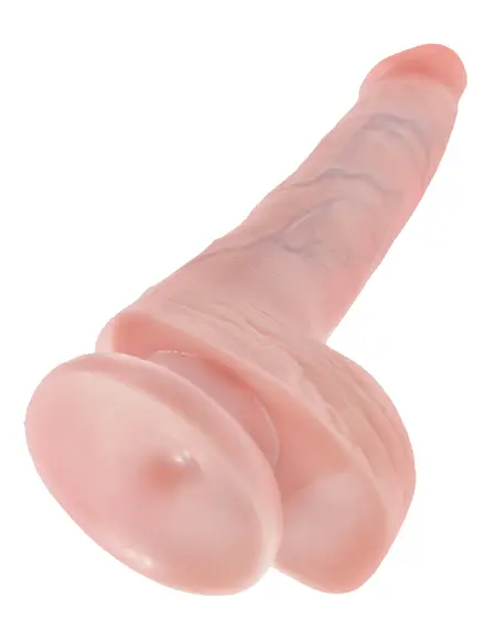 Dildo King Cock 6  član sa kuglicama - Flesh Pipedream 553121pd