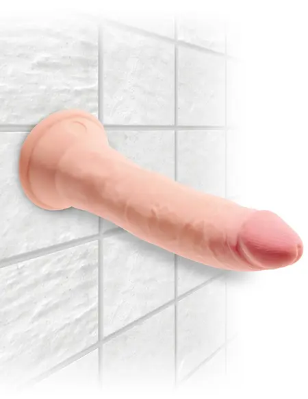 Dildo King Cock Plus 7  pijetao trostruke gustine - Flesh Pipedream 571421pd