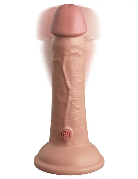 KC Elite Vibrator sa vibrirajućim silikonskim dongom Light Pipedream