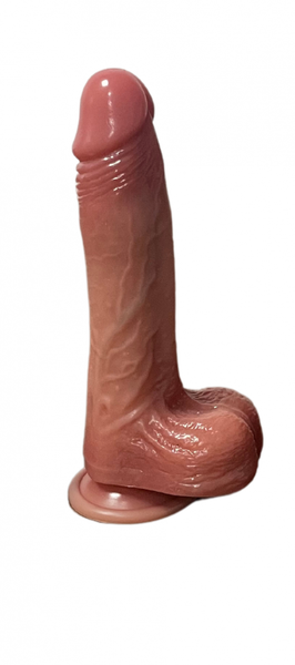 Dildo sa efektima vibracije i penetracije sa toplotom -