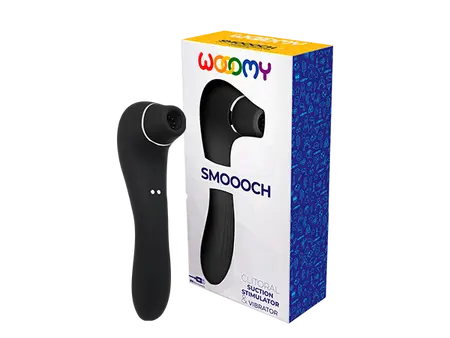 Smoooch Black Clitoral Suction Vibration 11319al