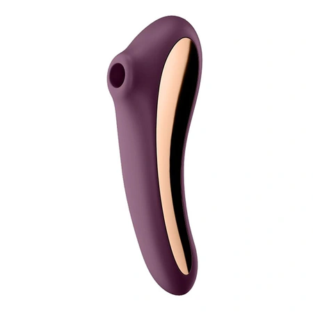 Vakuumski masažer Satisfyer Dual Kiss violet 003016SA