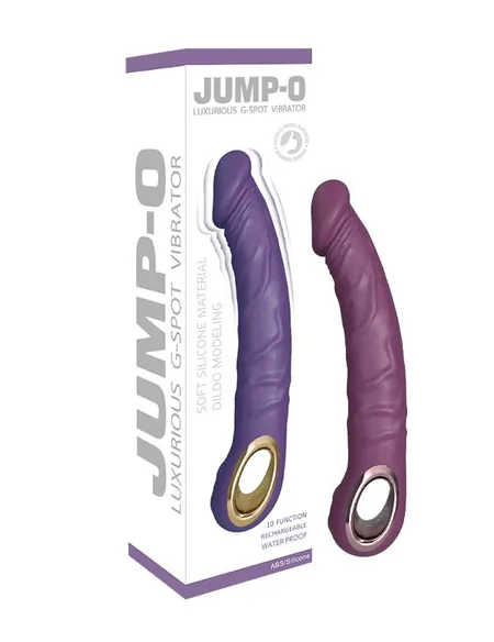 Silikonski vibrator ljubičasti sv