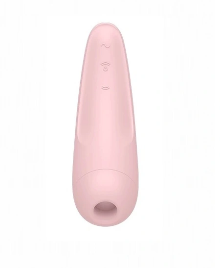 Vakuumski masažer sa vibracijama Satisfier Curvi 2 plus Pink 001852SA