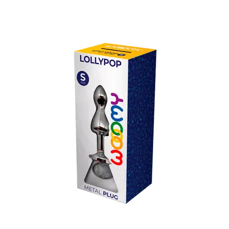 Analni čep Lollypop Double Ball White S 21070AL