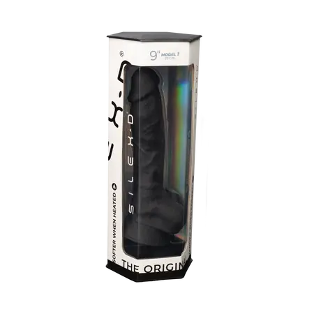 Dildo termoaktivan od Silekpan Crna 9  220192AL