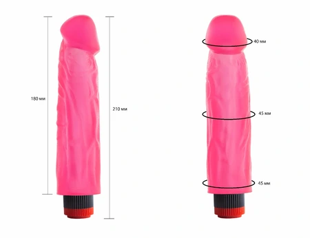 Vibromasažer gel roze