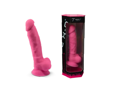 Dildo termoaktivan Silekpan sjaj u mraku 7  260211al