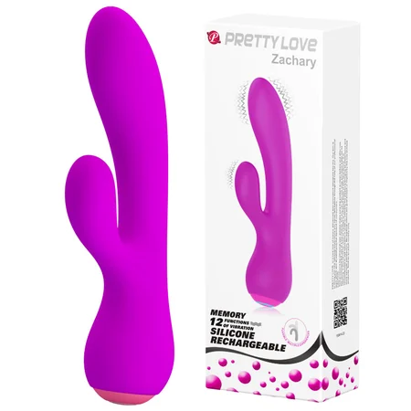 Pretti Love Zachari vibrator ljubičasta