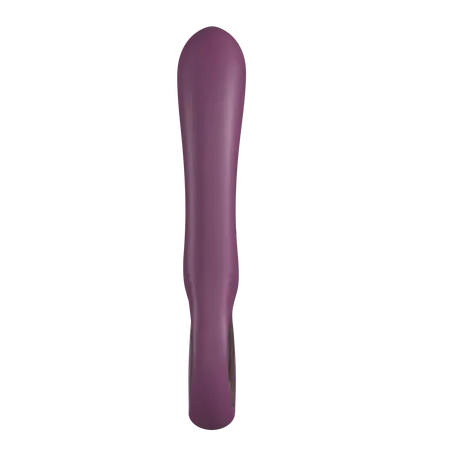 Silikonski vibrator-zec crveni sv r