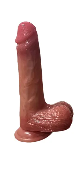 Dildo sa efektima vibracije i penetracije -