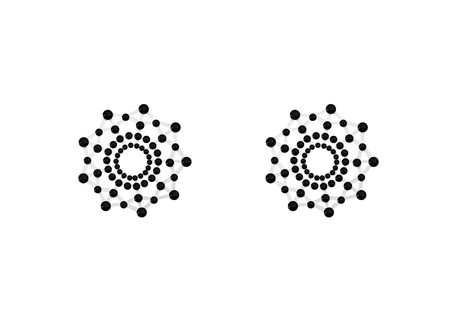 Nalepnice za grudi Burleskue Rovland Black