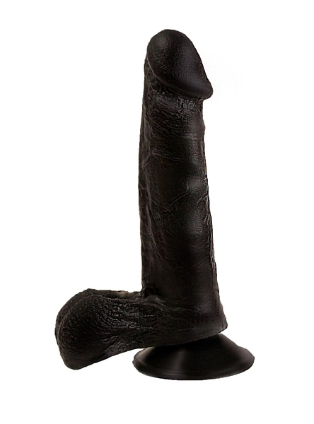 Dildo na usisnoj čaši crni 401600ru