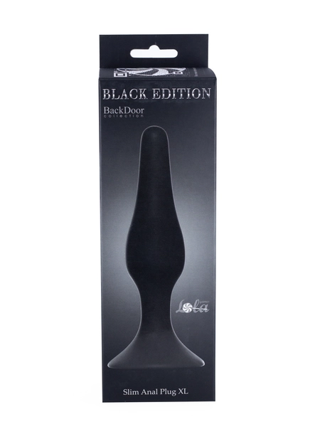 Analni čep Slim Anal plug XL Black 4204-01lola