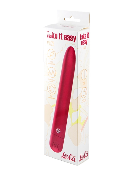Take It Easi Haze Vine Red punjivi vibrator