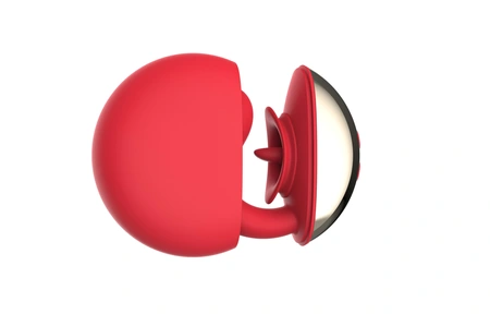 Vaginalno-klitoralni vibrator sa sv slučajem za skladištenje