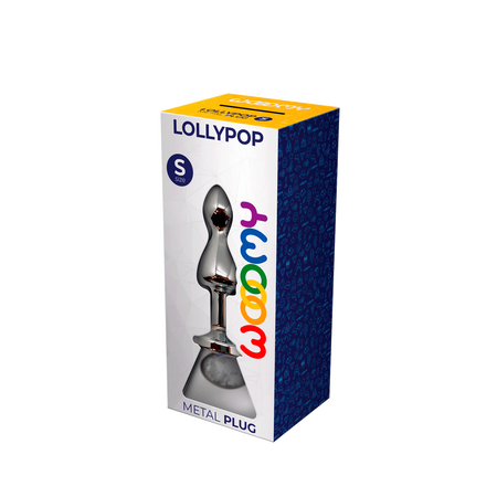 Analni čep Lollypop Double Ball White S 21070AL