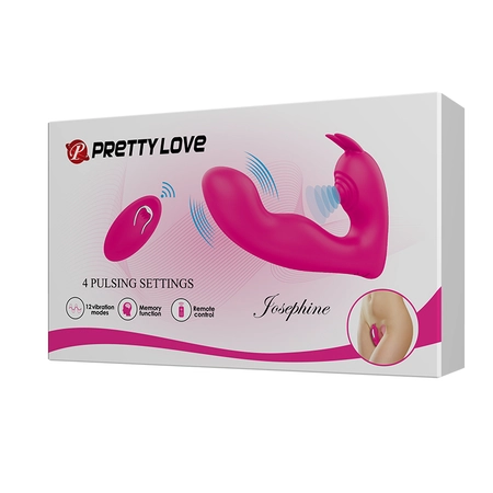 Pretti Love Vibrator sa vaginalnim i klitoralnim stimulacijama