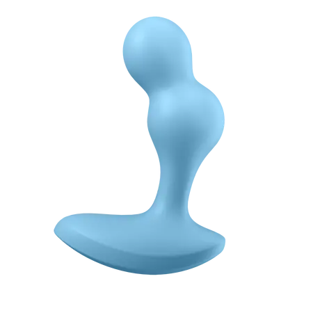 Deep Diver Connect (Light Blue) Analni čep sa vibracijama 006802sa