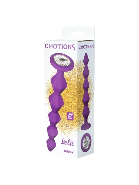 Analni lanac sa kristalom Emotions Buddi Purple 1400-03lola