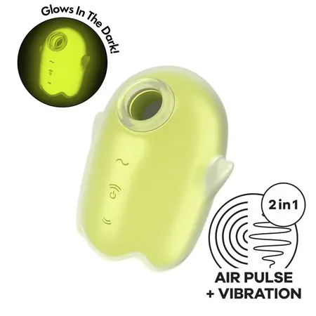 Vakuumski masažer Satisfyer Ghost yellow 060064SA