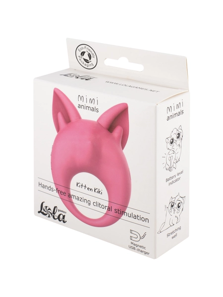 Mimi Animals Kitten Kiki Pink 7200-01lola prsten za stimulaciju klitorisa