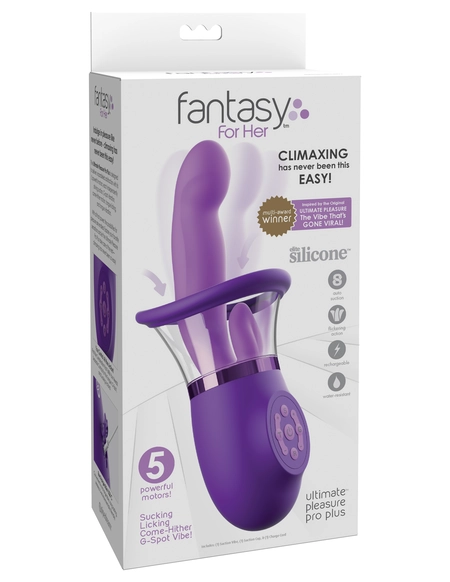 Vibrator C trostruka stimulacija Ultimate Pleasure Pro Plus